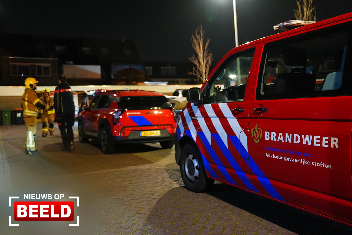 Woningen ontruimd na stankoverlast, hulpdiensten schalen op naar GRIP1 Asserdreef Maassluis