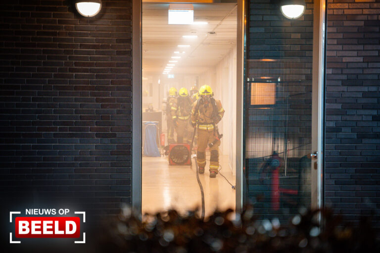 Brand bij GGZ-instelling Prins Constantijnweg Rotterdam