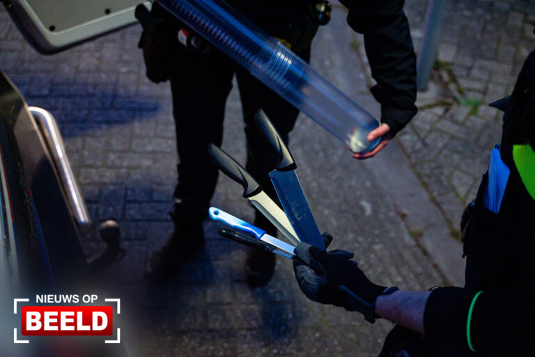 Minderjarige aangehouden na bedreiging met mes J. de Baanlaan Spijkenisse