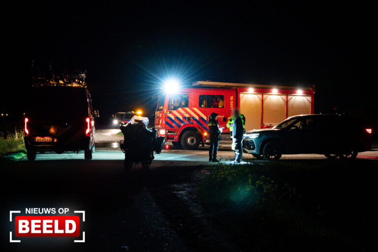 Bestuurder raakt te water en wordt aangehouden Kreupeleweg Klaaswaal