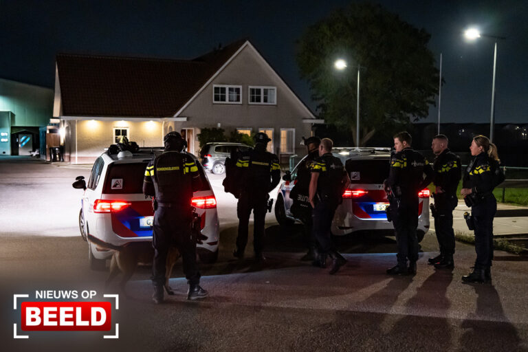 Grote politie-inzet bij poging tot inbraak bij woning Pastoor Verburghweg Berkel en Rodenrijs
