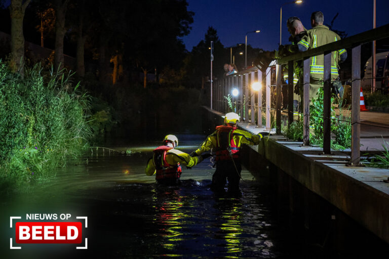 Zoekactie na melding persoon te water Europasingel Bergschenhoek