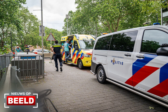 Aanrijding tussen kinderen en scooter Dreef Rotterdam