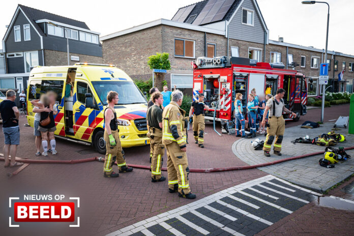 Meerdere slachtoffers gecontroleerd na felle brand Krugerlaan Berkel en Rodenrijs