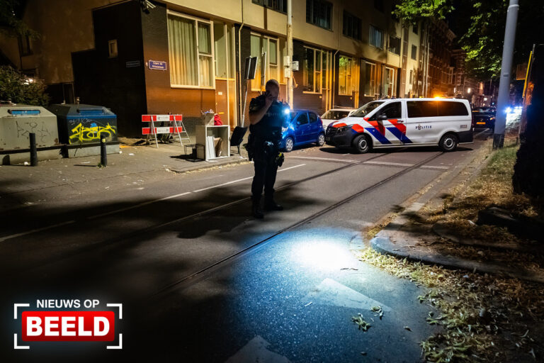 Meerdere kogelhulzen aangetroffen na schietpartij Claes de Vrieselaan Rotterdam