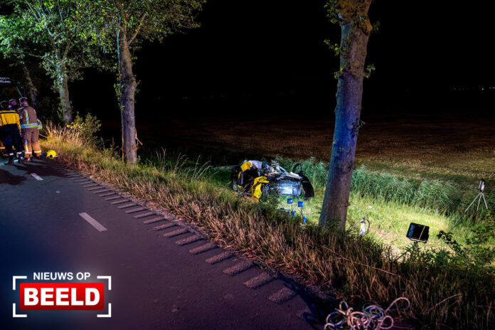 Twee doden en zwaargewonde bij ernstig ongeval Westdijk Dirksland
