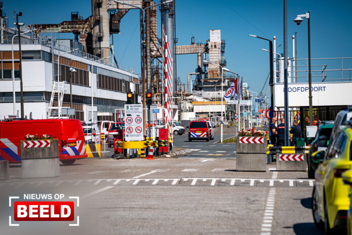Stroomstoring legt bedrijven plat in haven Rotterdam Botlekweg Botlek Rotterdam