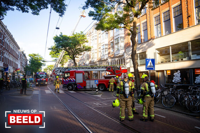 Grote brand in restaurant zorgt voor veel schade Nieuwe Binnenweg Rotterdam