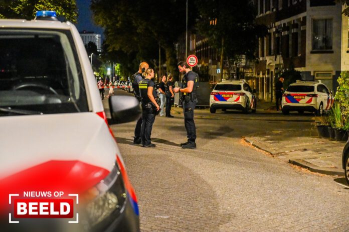 Onderzoek na melding schietpartij Burgemeester Meineszstraat Rotterdam