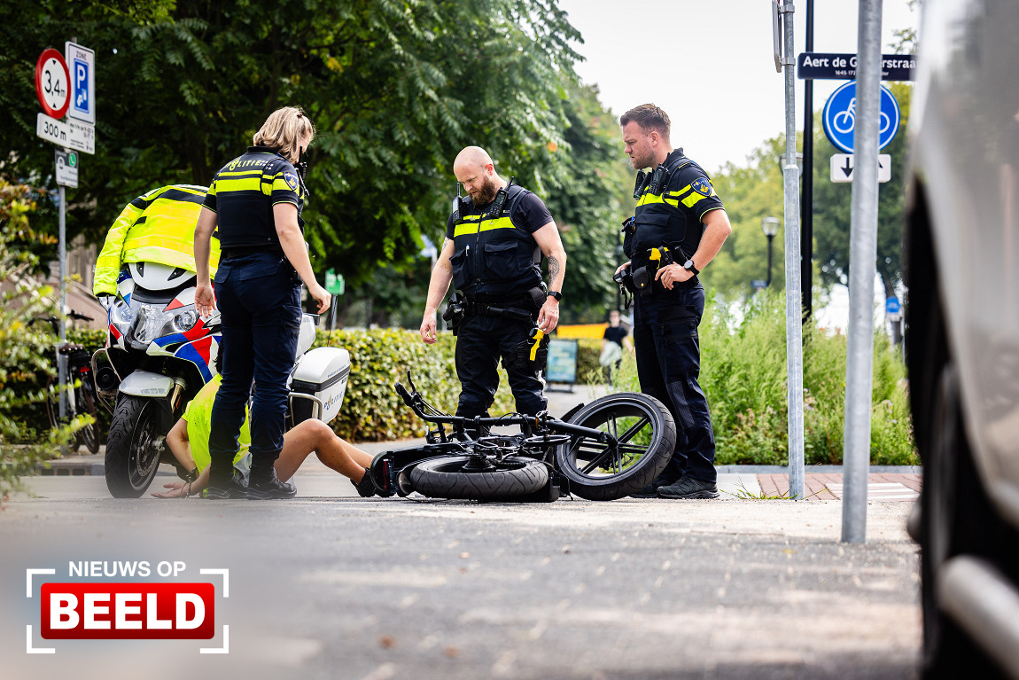 14-jarige fatbiker aangehouden na achtervolging Burgemeester de Raadtsingel Dordrecht
