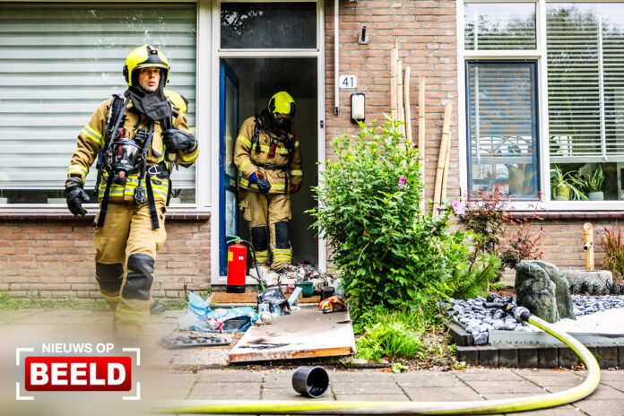 Jongetje ontdekt brand in meterkast en rent naar buiten Grasbroek Zwijndrecht