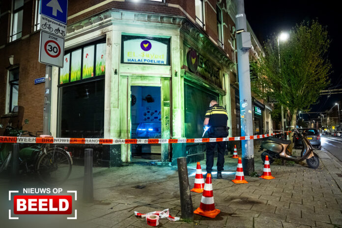 Veel schade na tweede explosie bij poelier Zaagmolenstraat Rotterdam