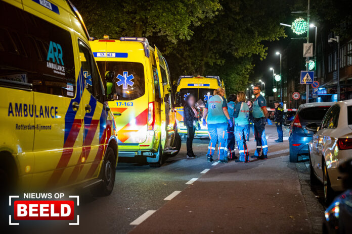 Vijf gewonden bij massale vechtpartij Wolphaertsbocht Rotterdam