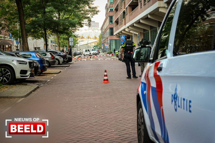 Schot gelost en dader gevlucht Keizerstraat Rotterdam