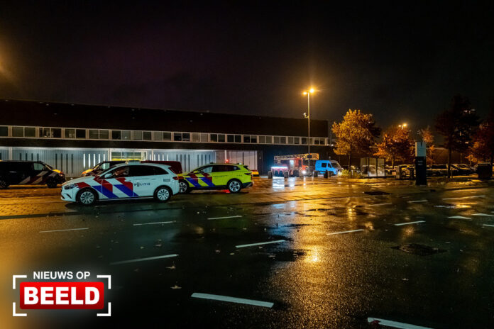 Brand in cel van gevangeniscomplex Portelabaan Rotterdam