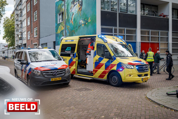 Man gestoken na ruzie Ridderstraat Rotterdam